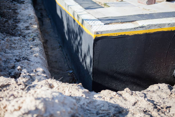 Residential Emergency Waterproofing installation at a Lynn, IN home by SJ Waterproofing Pros
